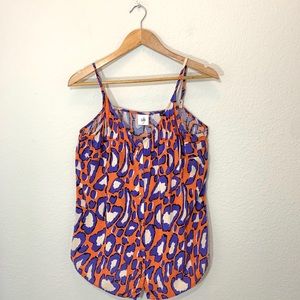 CAbi Medium Sleeveless Blouse Adjustable Straps